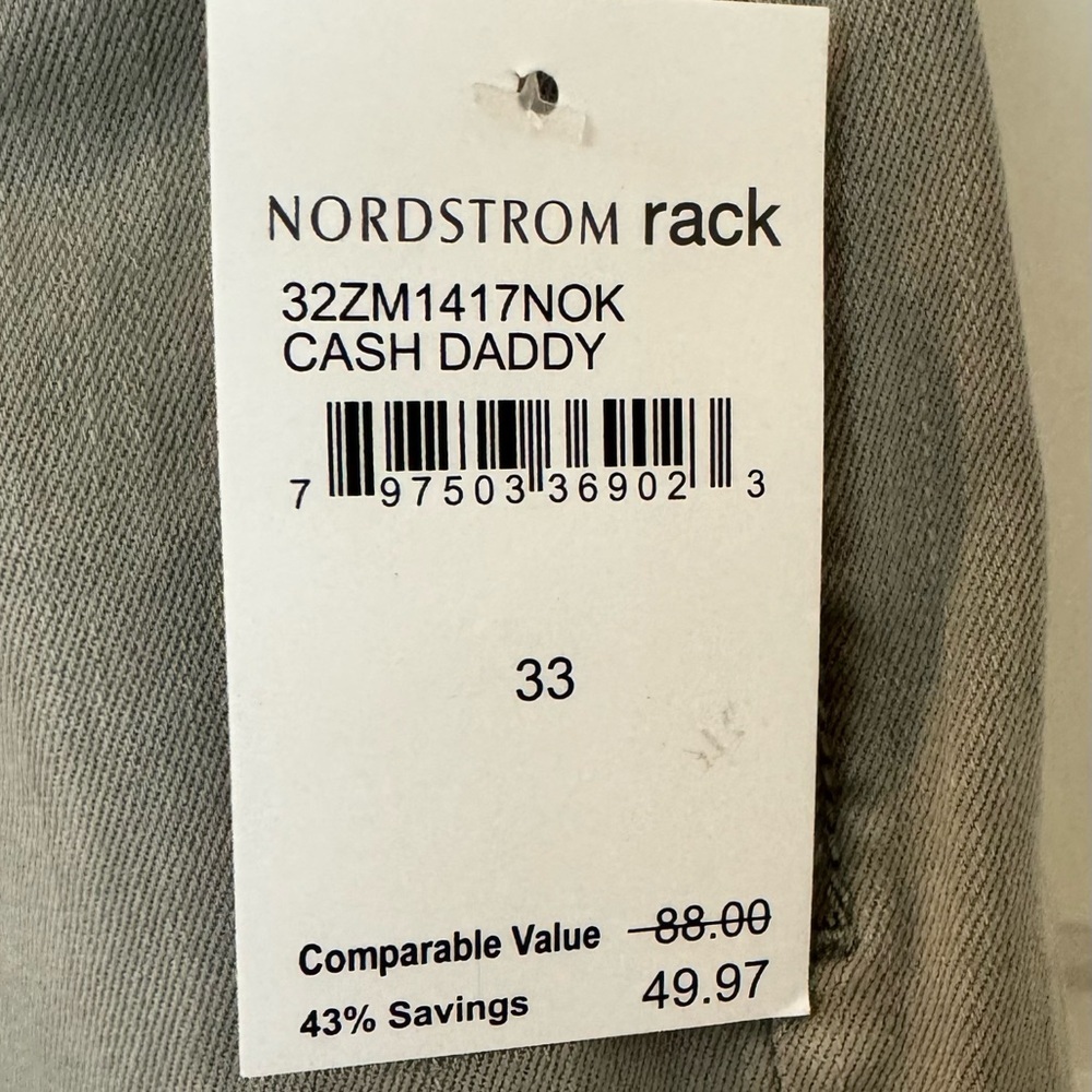 NWT BlankNYC Wooster Slim Fit 33 x 32 Jean in Grey - Picture 9 of 9